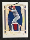 2025 Panini National Treasures holo gold - JUAN GONZALEZ patch /10 - Rangers