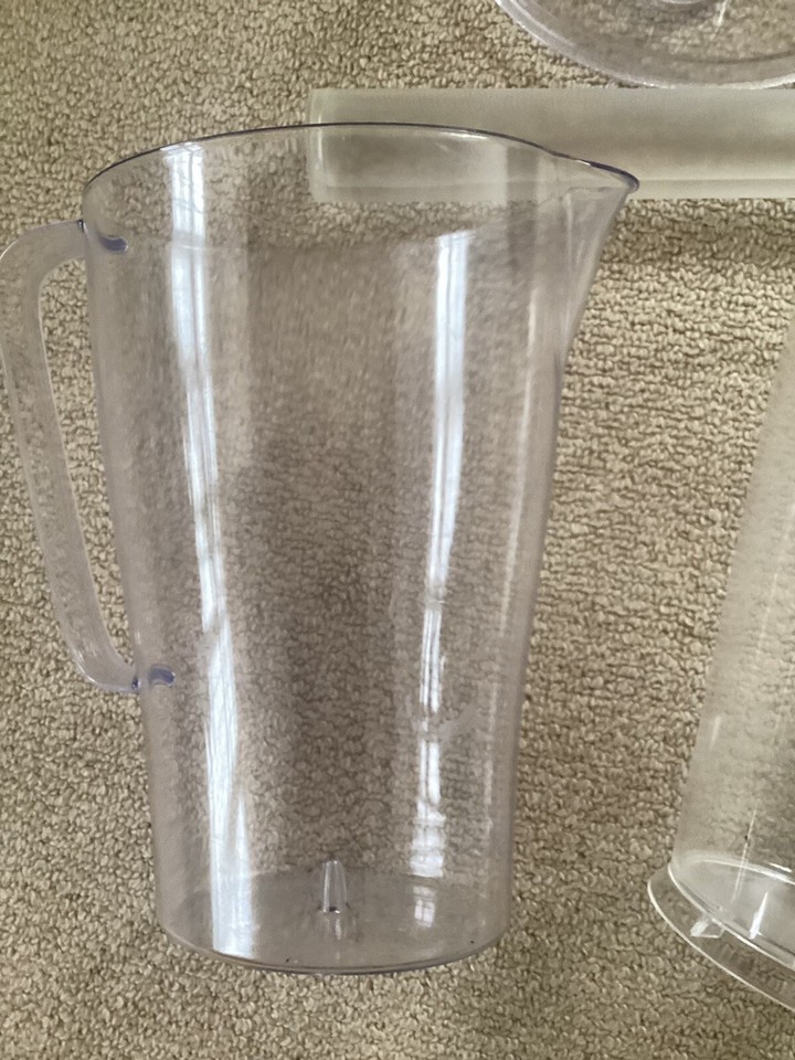 1.5Ltr Plastic Pimms Jug & Water Pitcher With Freezer Insert. eBay