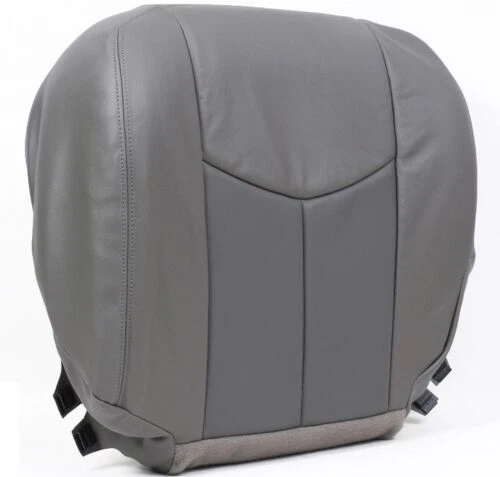 2003 2004 2005 2006 2007 GMC Yukon Sierra 1500 Denali LEATHER Seat Covers Gray - Image 2 of 4