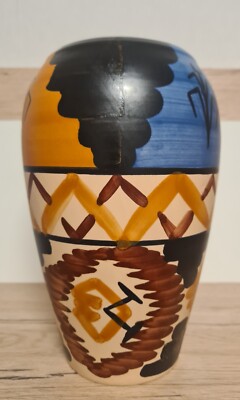 ASA Keramik Vase  mit schöner Bemalung