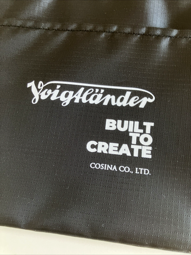 Voigtlander japan novelty cosina Pocket Sakosh bag Water-repellent finish black - 第 3/12 張圖片