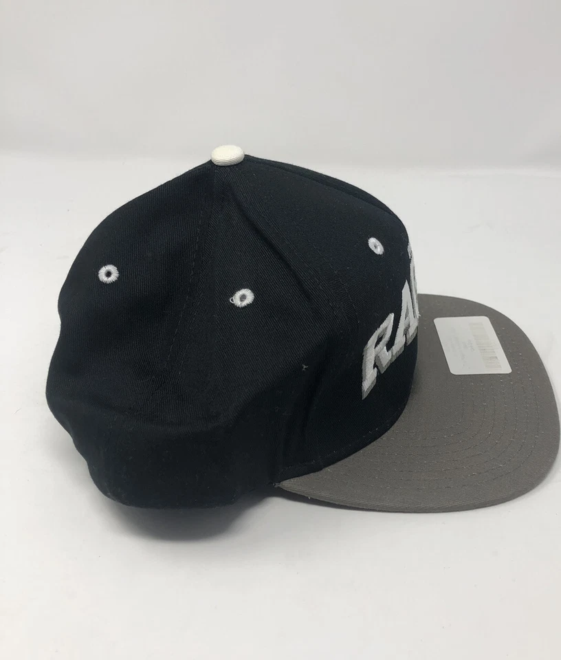 Gorra IMKING Ragers Snapback negra gris ajustable Foto 4 de 4