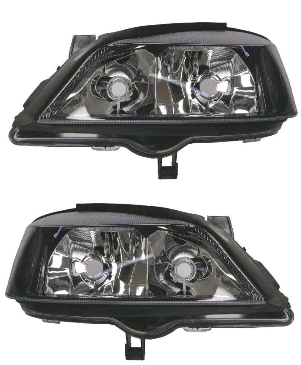 Phare avant gauche droit pour Opel Astra G 1998-2009 optique h7 hb3 commande electrique