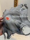 Murano Art Glass Center Piece Bowl Rare Gray Color - Swirl w/ Label — photo 10
