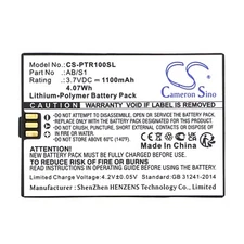 BATTERIE 1100mAh AB/S1 For PROTEAR Bluetooth Headphones Earmuff Ear Defenders