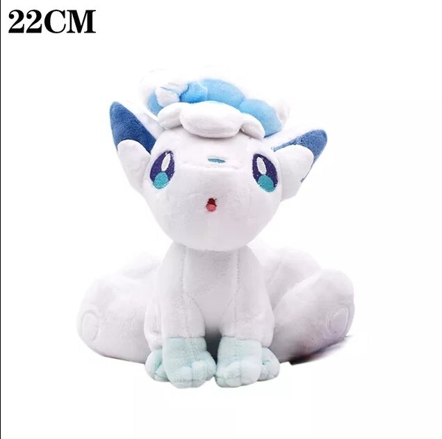 Pokemon Center Original Alolan Vulpix Pok&eacute; Plush 8 &frac12; Inch