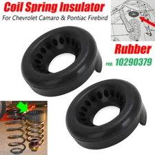 2*For 1993-2002 F-Body Camaro Pontiac Firebird Rear Rubber Coil Spring Isolators