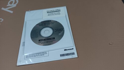 Brand New Microsoft Windows XP Professional Recovery Toshiba Satellite Pro 6100 - Picture 6 of 10