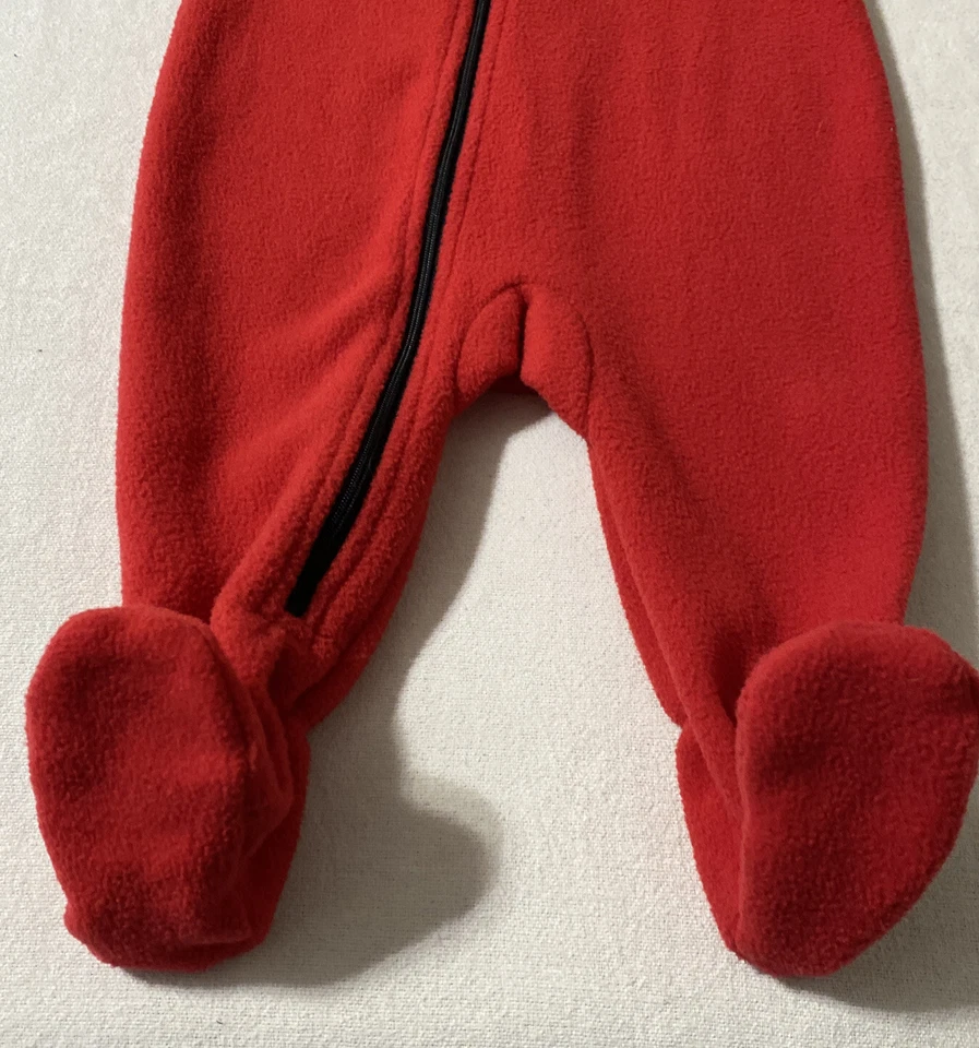 NCAA NC State Wolfpack Baby Boys' Long Sleeve Footed Blanket Sleeper, 6-9 Months - Image 3 of 4