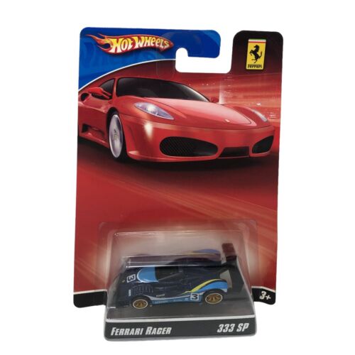 NIP Hot Wheels Ferrari Racer 333 SP # 12 Pirelli Blue