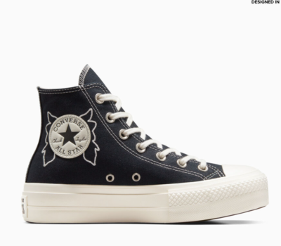NEW Women's CONVERSE Star Lift Platform Enchanted Garden Shoes