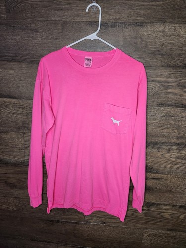 T-shirt Victoria's Secret PINK 'Bling Marled Love Pink 1986' - Neuf Avec étiquette (NWT)