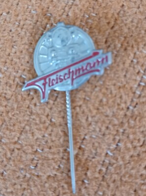 Vintage Pin Anstecknadel Fleischmann Eisenbahn für Sammler