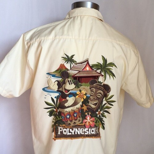 disney polynesian hawaiian shirt