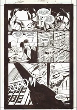 TOM RANEY 2003 OUTSIDERS ORIGINAL ART-PRESIDENT LEX LUTHOR! FREE SHIPPING!