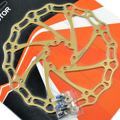 ブレーキパーツ Alligator Brake Crown MTB Road Bike Disc Brake Rotor 180mm, 2PCS, Ti Gold, AR2397 ALLIGATOR CROWN MTB Road Bike Disc Brake Rotor 180mm , Ti Gold | eBay