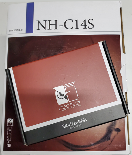 New Noctua NH-C14S Premium Quiet CPU Cooler With 140MM Fan Gaming AM5 Intel AM4