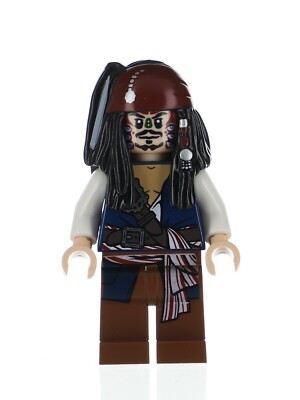 Lego Captain Jack Sparrow Cannibal 4182 Pirates of the Caribbean