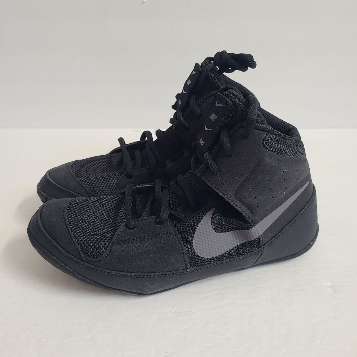 Nike Fury Wrestling Shoes AO2416-010 Size 6.5 Black | eBay