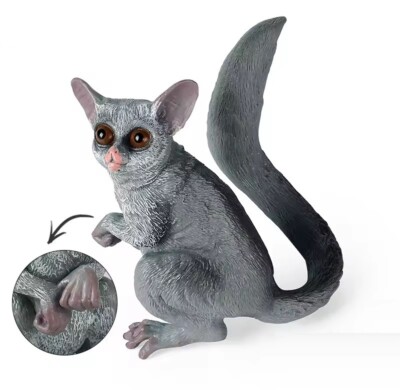 Sugar Glider Toy Action Figure Small Animal Figurine Doll Gift for Kids