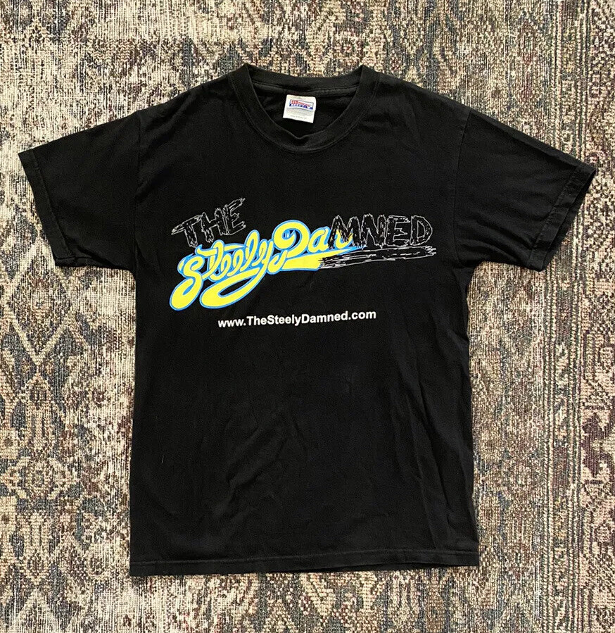90s Steely Dan vintage shirt バンT メンズ