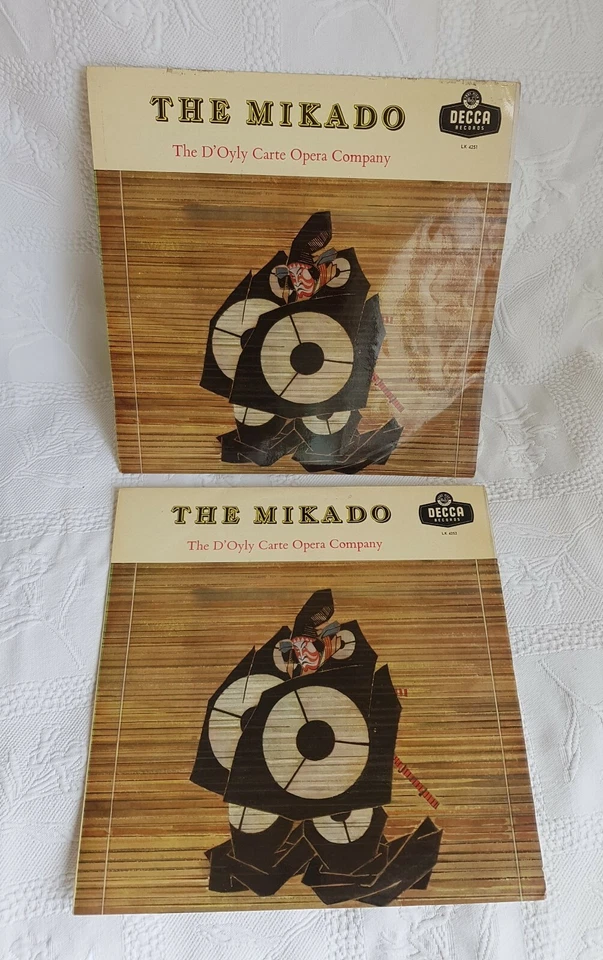 2×The Mikado Gilbert & Sullivan LP vinyls. The D'Oyly Carte Opera. LK4251/LK4252 - Image 2 of 4