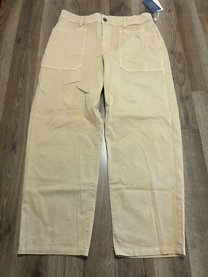 Universal Thread Pants, Women's Size 10, Tan, Khaki, Straight Leg, Pockets NWT