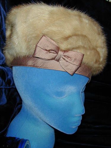 deborah exclusive mink hat
