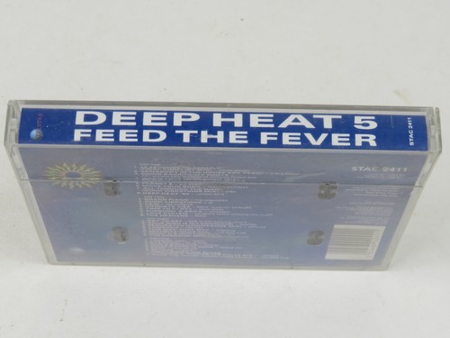 Deep Heat 5 Feed the Fever Double Cassette Compilation 1990 Telstar - Picture 3 of 5