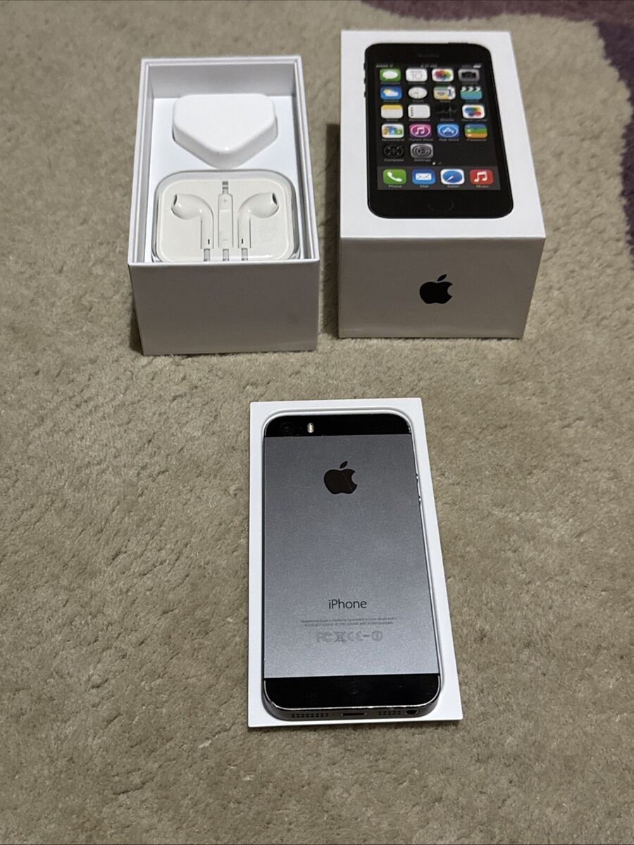 Apple iPhone 5S 16gb Space grey - unlocked. Boxed With New Apple iPhone 5S 16gb Space grey - unlocked. Boxed With New