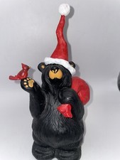 Bearfoots Christmas Black Bear  Nick the Elf" by Jeff Fleming 2016