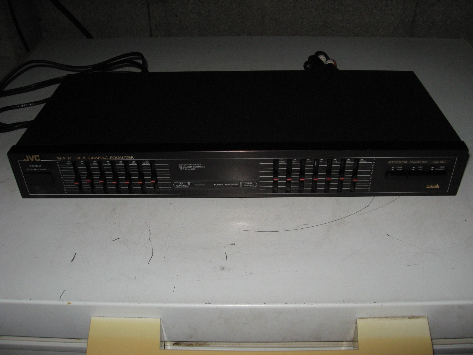 2 Platine Hifi Graphic Equalizer Yamaha EQM77 + JVC SEA12 eBay