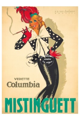 SPECTACLE MISTINGUETT Rf0527 - POSTER HQ 50x70cm d'une