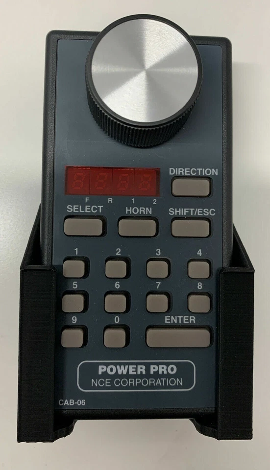 NCE CAB/throttle PowerCab/06Cab Wall Mount Holder, Model Train, Storage, 2 Pack - Image 4 of 4