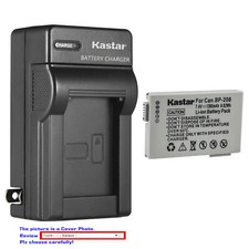 Kastar Battery Wall Charger for BP-208 BP-208DG  Canon DC95 DC100 DC200 Camera