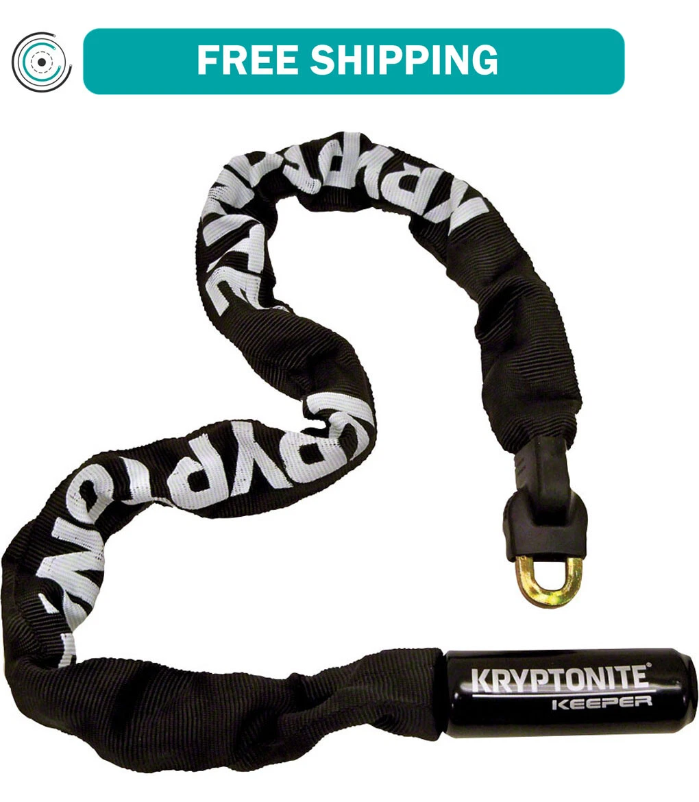 Kryptonite Keeper 785 Integrated Chain Lock Keyed 7mm x 85cm Disc