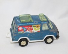 Vintage 1960s/70s Tootsie Toy Die Cast Metal SAILBOAT Van Truck - Made in USA