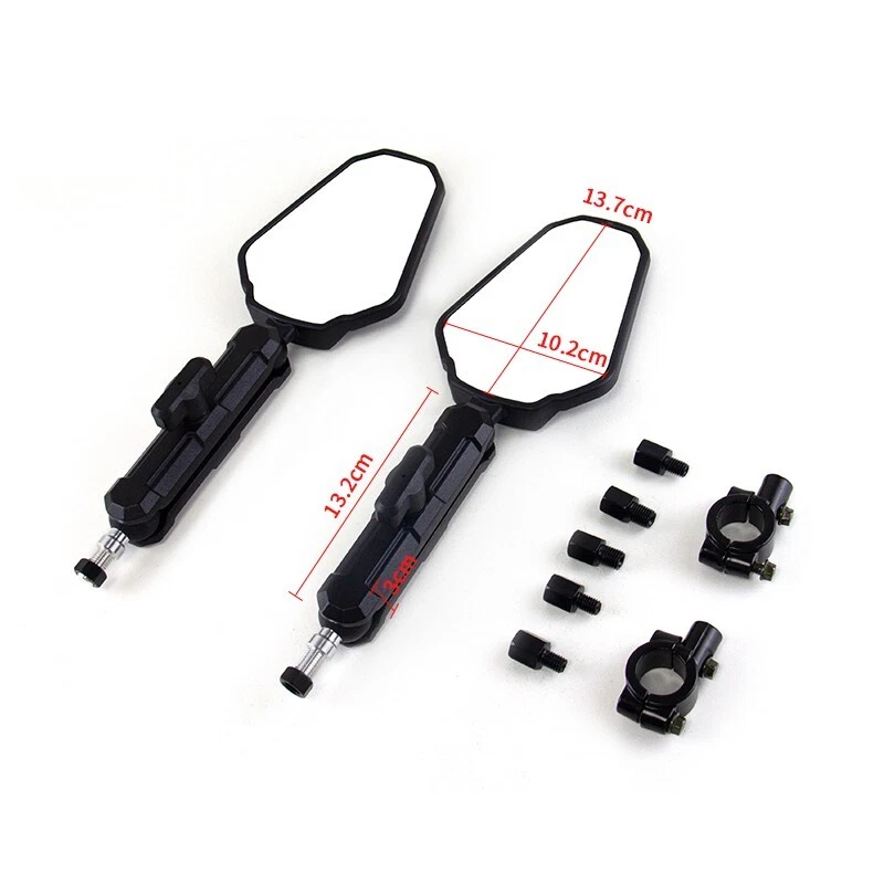 Motorcycle Rearview Mirror Set 10mm 8mm Mount For KTM 390 1290 790 890 - Image 2 of 4