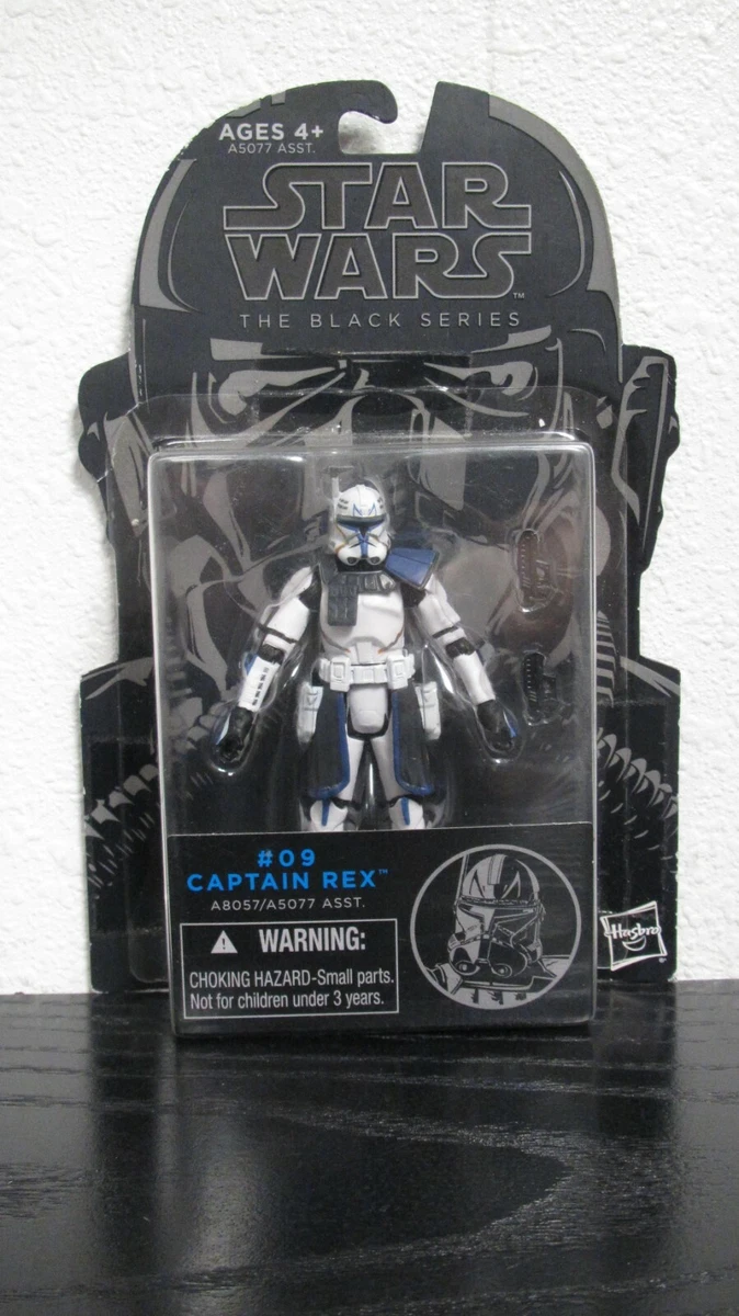 Captain rex 2024 black series 3.75