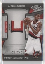 2009-10 Certified Fabric of the Game Prime 4/10 LaMarcus Aldridge #FOG-LA k4s