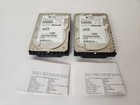 2x Tested Parallel SCSI Hard Disk Drives 147GB Fujitsu MAP3147NC Ultra320 10KRPM