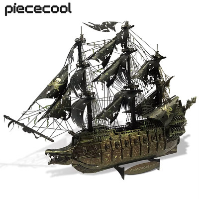 Modellbausätze der fliegende Holländer 3D Puzzle Metall Zum Selbermachen Set Puzzle für Erwachsene