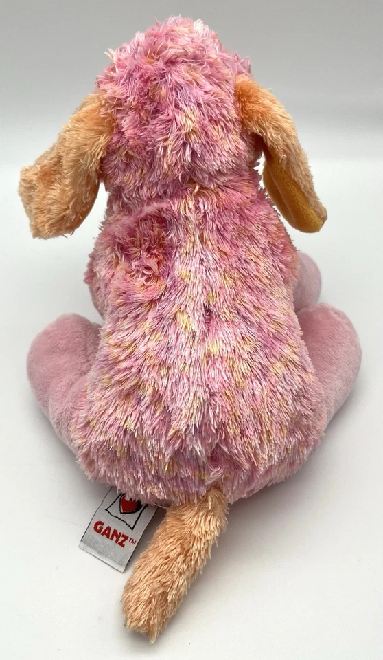 Webkinz Pink Punch Cheeky Dog HM495 Plush Toy - No Code! - Image 3 of 4