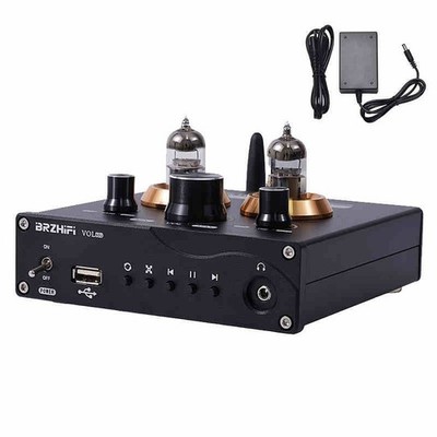 VOL-65U Bluetooth5.0 Electronic Tubes Preamplifier Lossless Audio Player 12V 2A