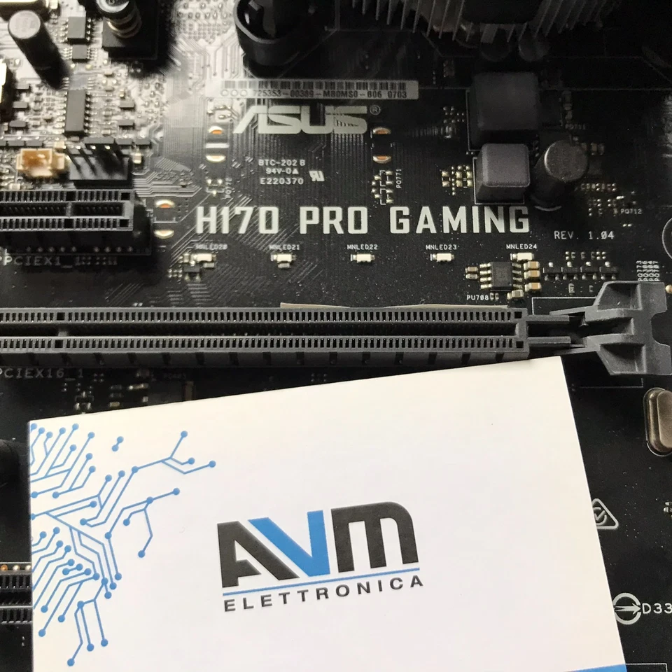 Scheda madre LGA 1151 ASUS H170 PRO GAMING CPU Intel Core i7-7700 24GB DDR4 NVME - Immagine 4 di 4