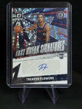 2024-25 Donruss Optic Trentyn Flowers Fast Break Signatures #FBS-FLW RC
