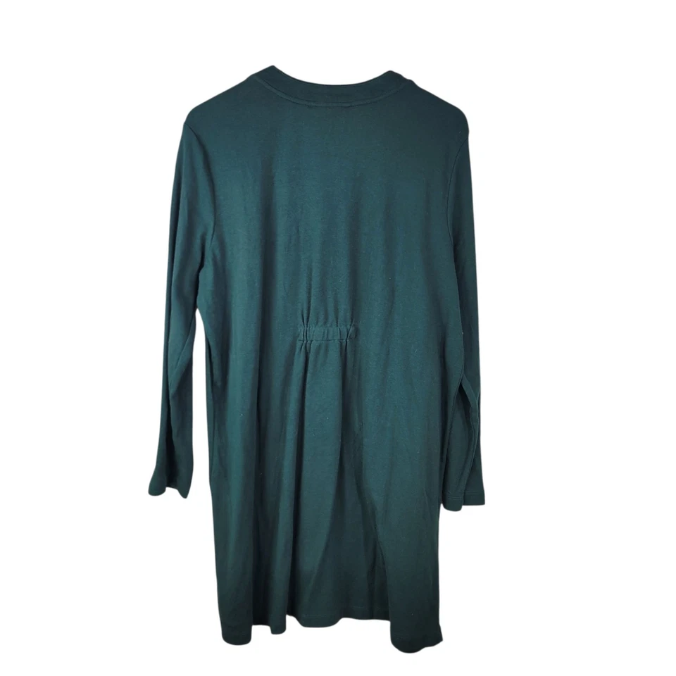 Camisón Carole Hichman Camisa para Dormir Talla XL Henley Pullover Elástico Verde  Foto 4 de 4