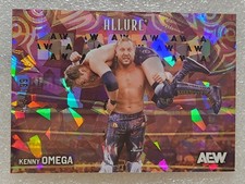 #87 KENNY OMEGA 2026 Upper Deck AEW Allure IN ACTION AEW LOGO 144/199