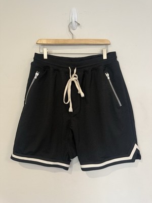 FEAR OF GOD Fifth Collection 2017 FOG Essentials Drop Crotch Basketball Shorts