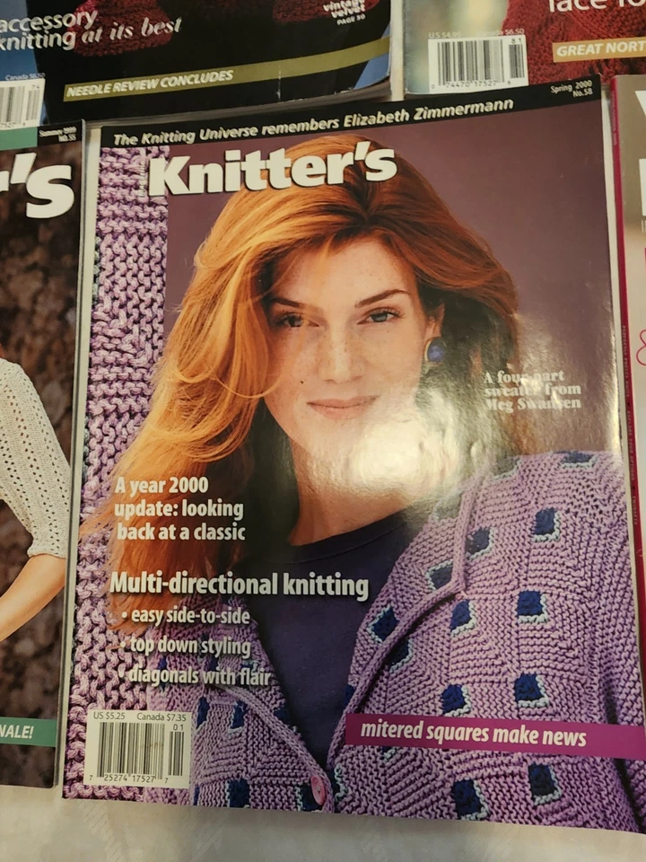 Vintage Knitting Magazines Lot of 9 Issues 1997 - 2000 - Image 3 of 4